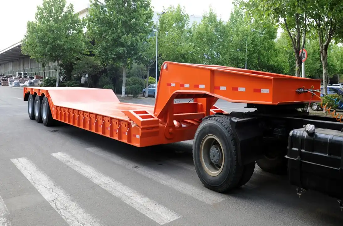 lowbed detachable gooseneck trailer