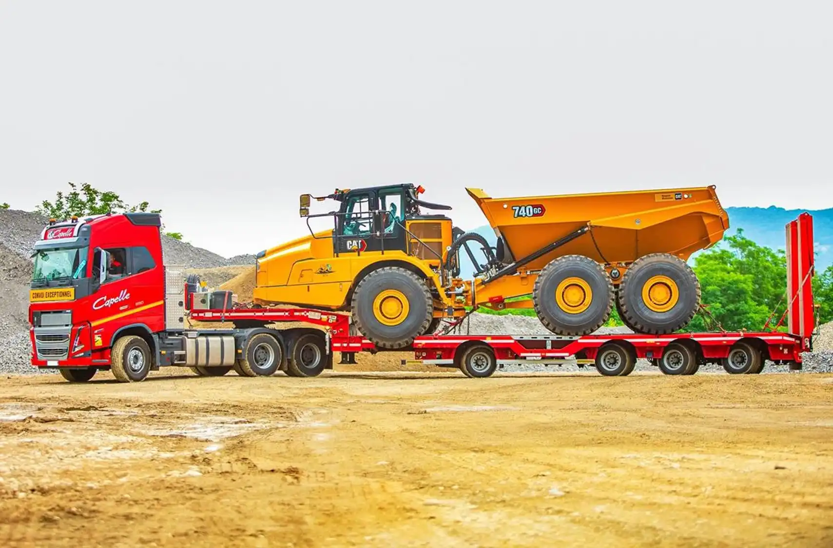 Lowbed Multi-Axle Trailer