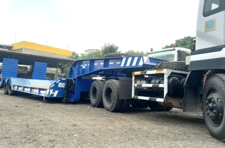 karoseri drop deck trailer