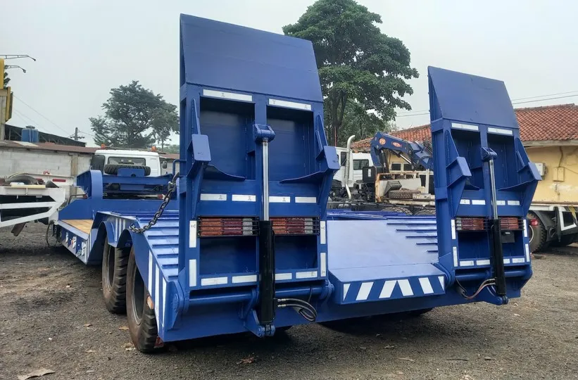 karoseri drop deck trailer